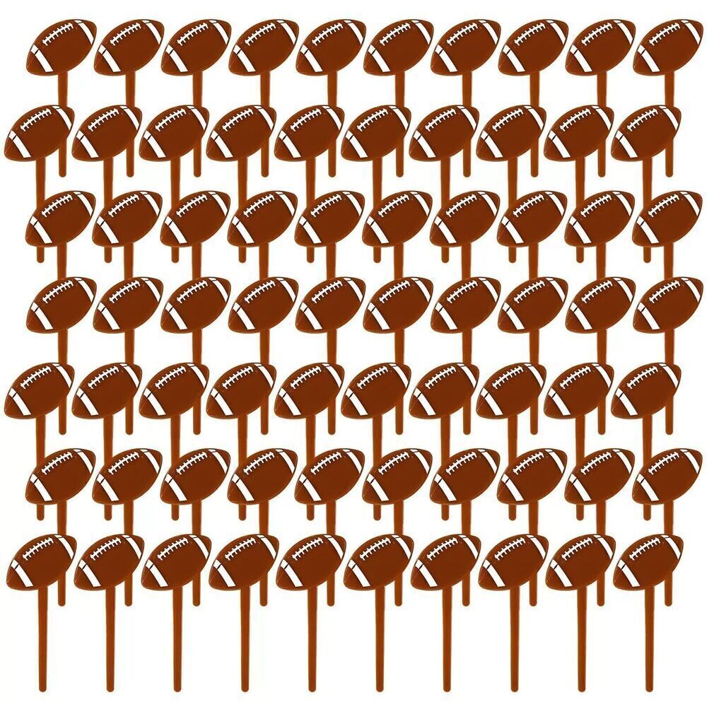 Football Molded Party Picks Football Cocktail Picks 300 PCS pack